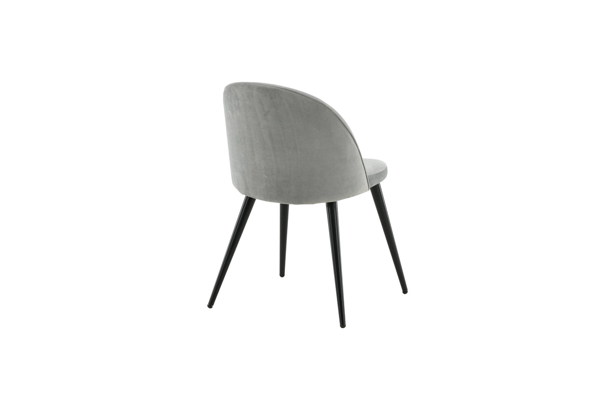Venture Design Velvet Matstolar 2-pack Grå