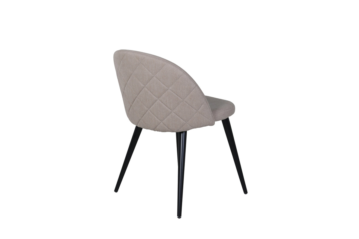 Venture Design Velvet Matstolar 2-pack Beige
