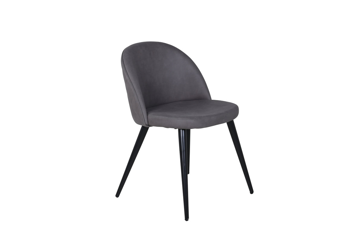 Venture Design Velvet Matstolar 2-pack Grå