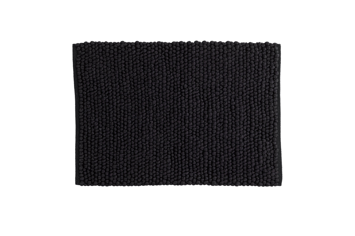 Venture Design Wilmer Rektangulära Mattor 80 x 50 Svart