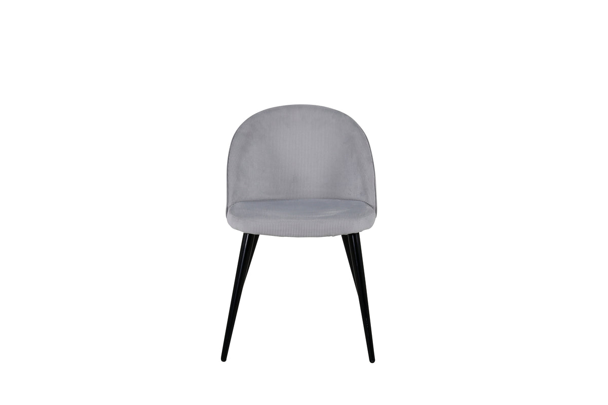 Venture Design Velvet Matstolar 2-pack Ljusgrå