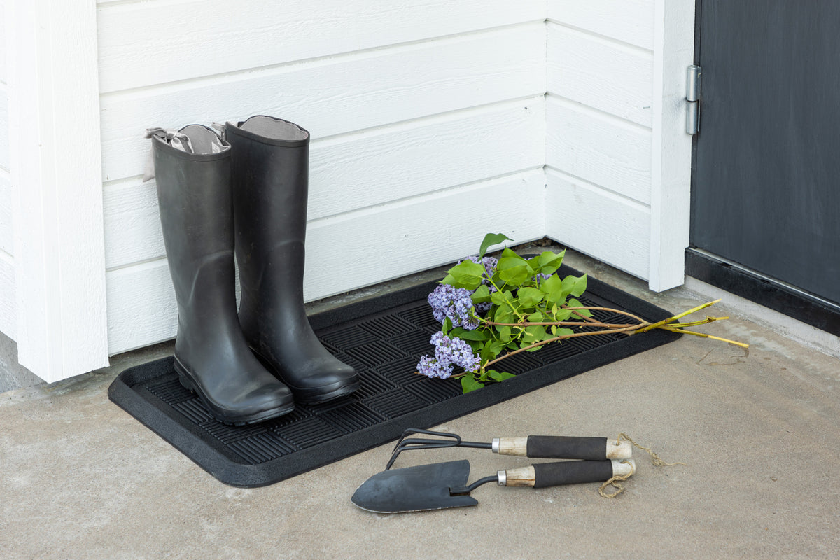 Venture Design Gösta Rektangulära Mattor 75 x 45 Svart