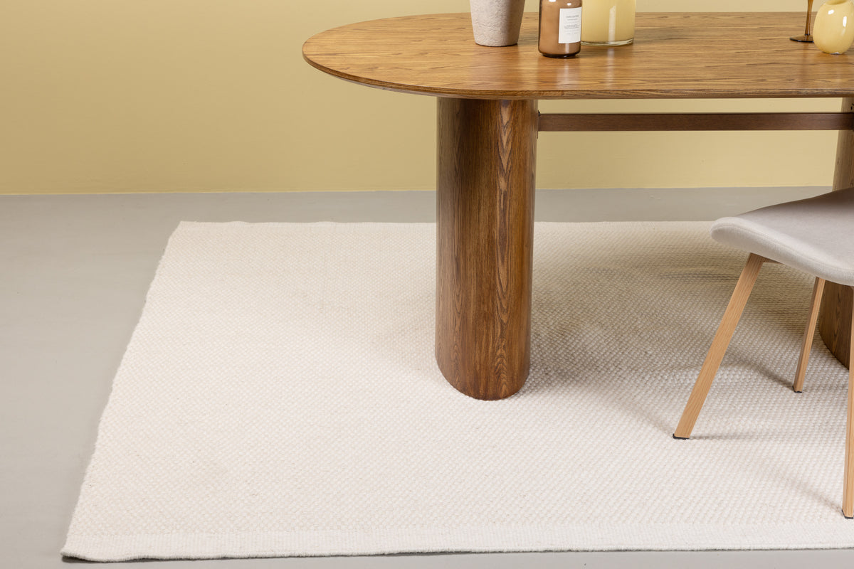 Venture Design Vilma Rektangulära Mattor 230 x 160 Off-white