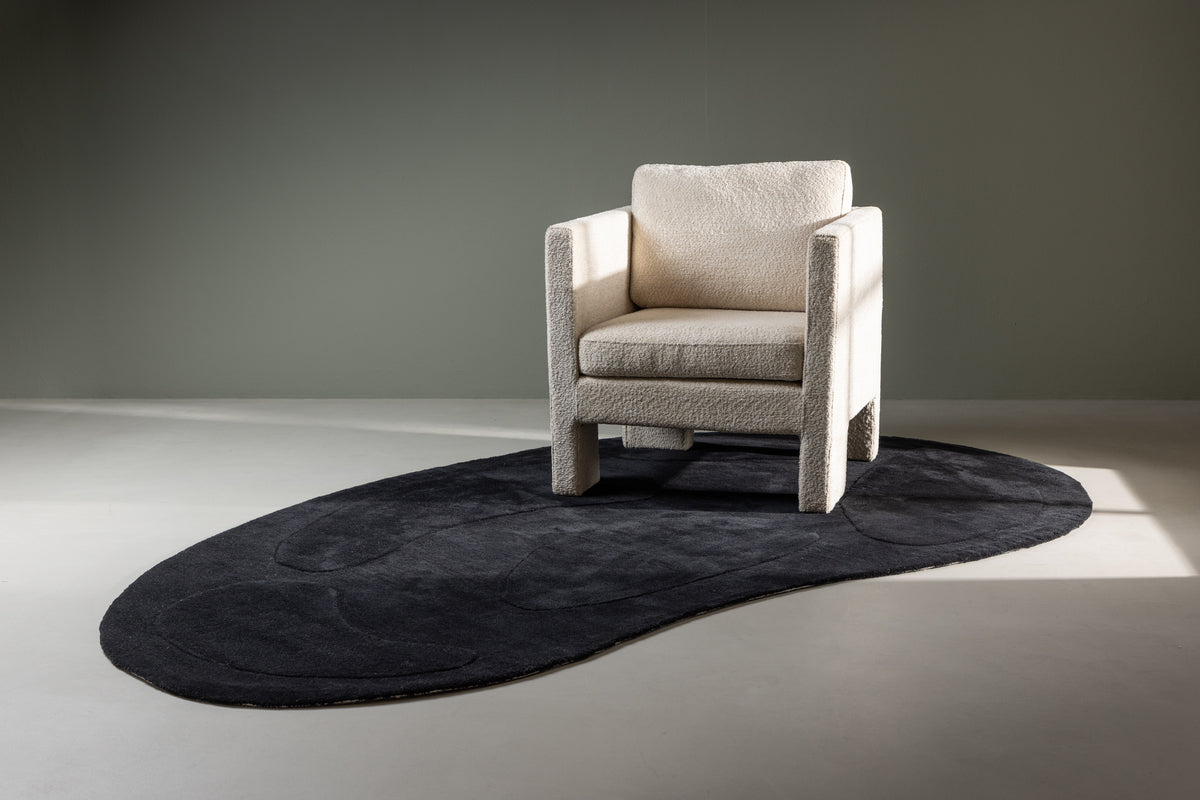 Venture Design Enard Ovala Mattor 290 × 175 Svart