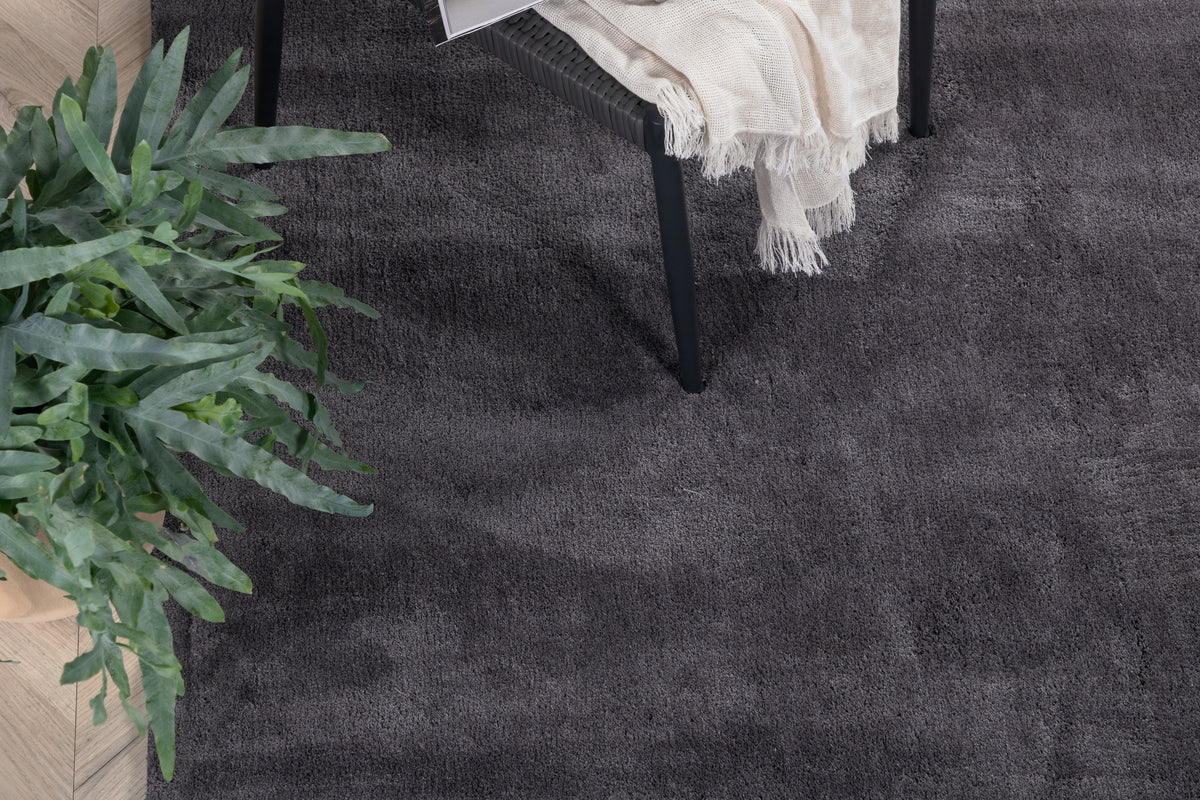 Venture Design Undra Rektangulära Mattor 300 x 200 Mörkgrå