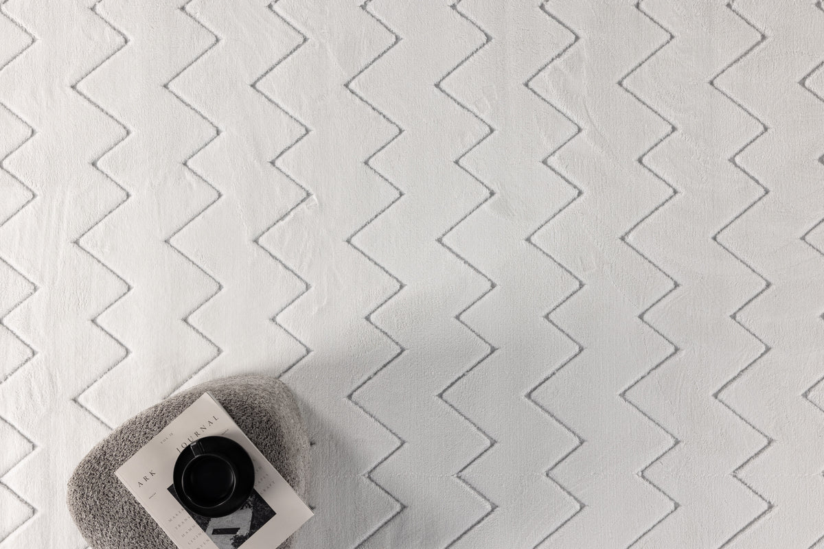 Venture Design Fia Rektangulära Mattor 290 × 200 Vit