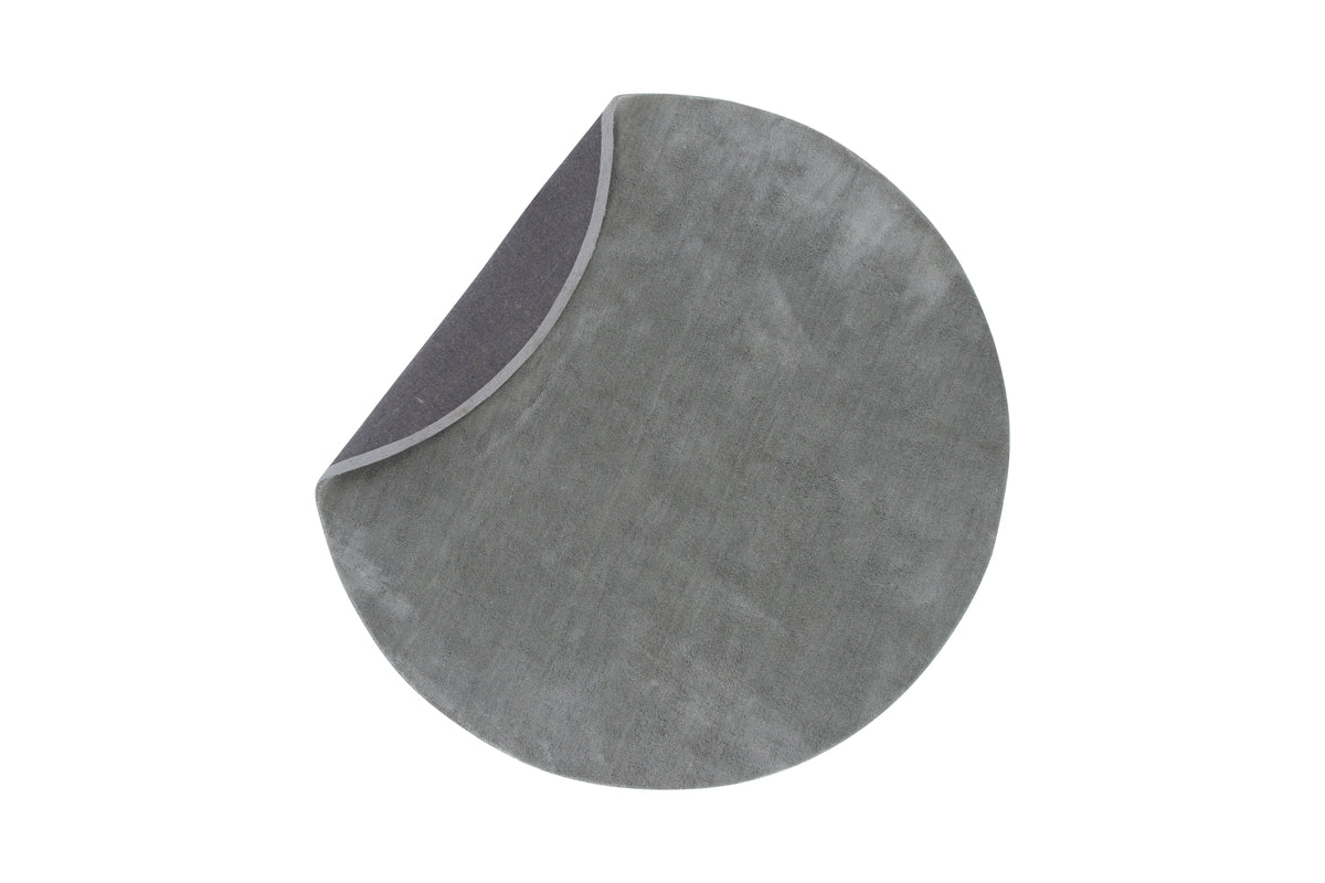 Venture Design Undra Runda Mattor ⌀200 Silver
