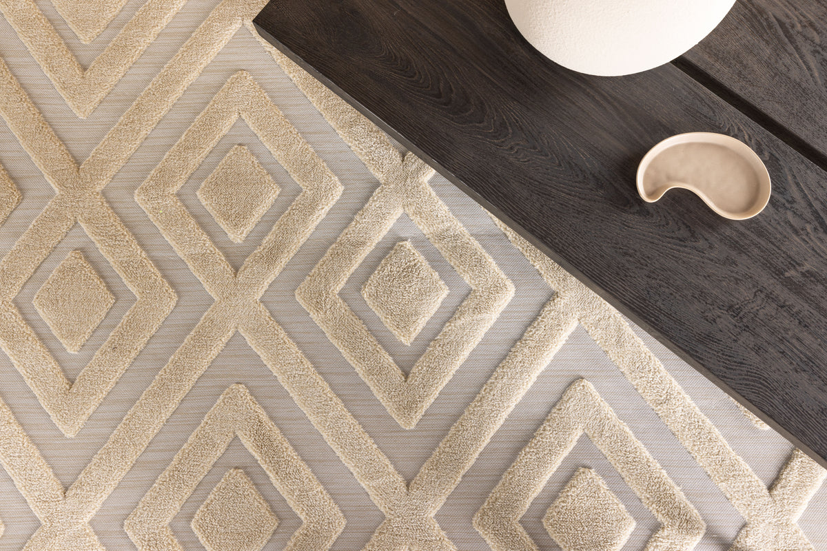Venture Design Pia Rektangulära Mattor 230 x 160 Beige