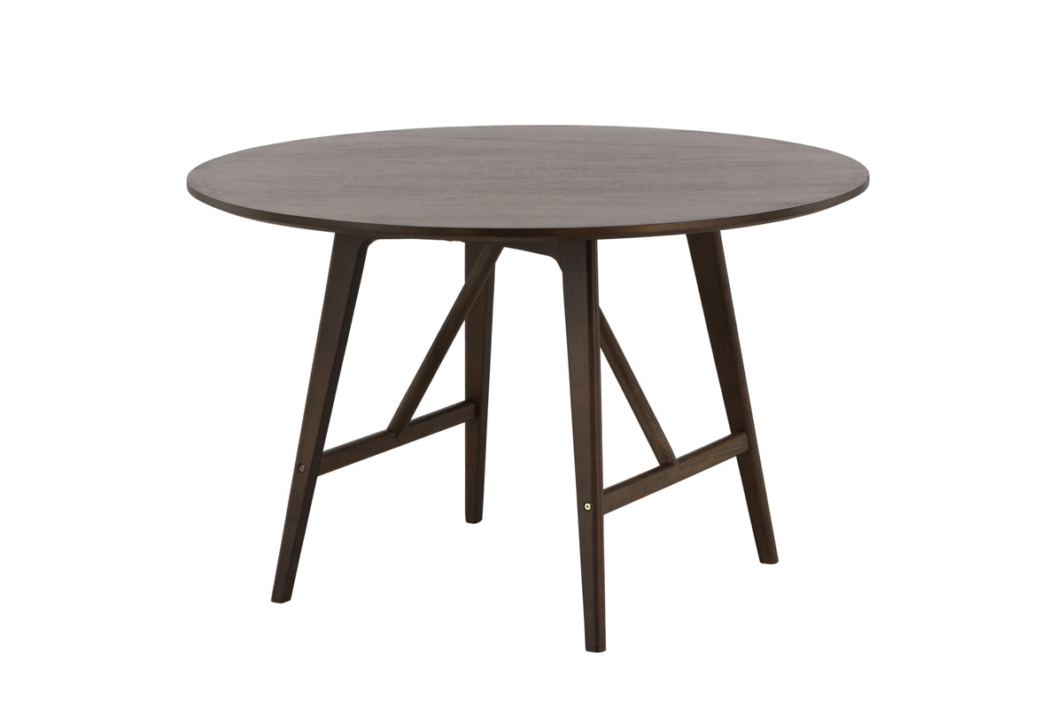 Venture Design Kaseidon Runda Matbord ⌀100 Mörkbrun