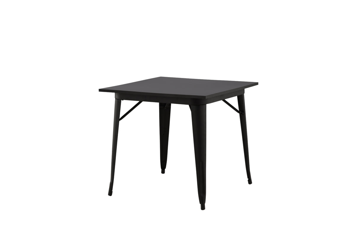 Venture Design Tempe Rektangulära Matbord 80 x 80 Svart