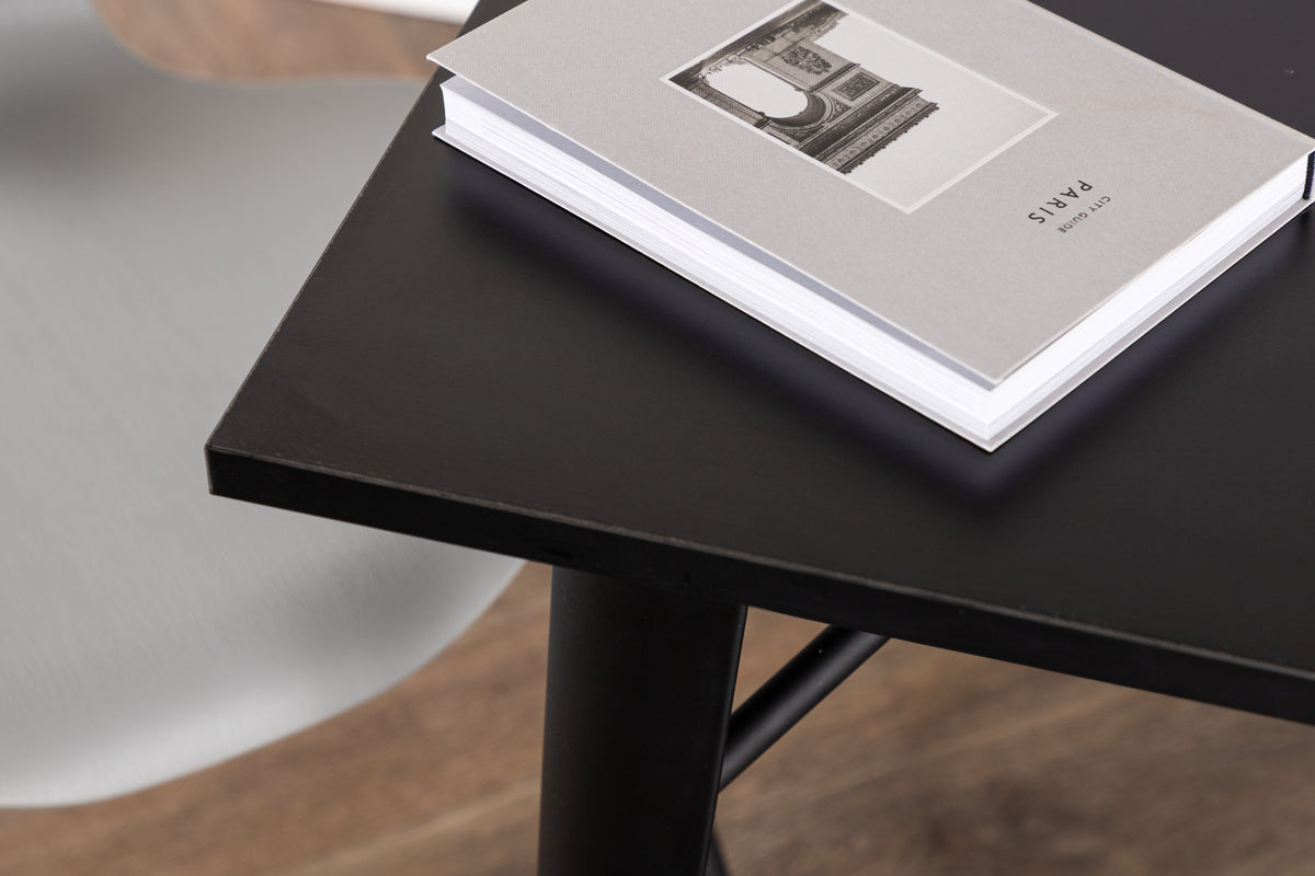 Venture Design Tempe Rektangulära Matbord 80 x 80 Svart