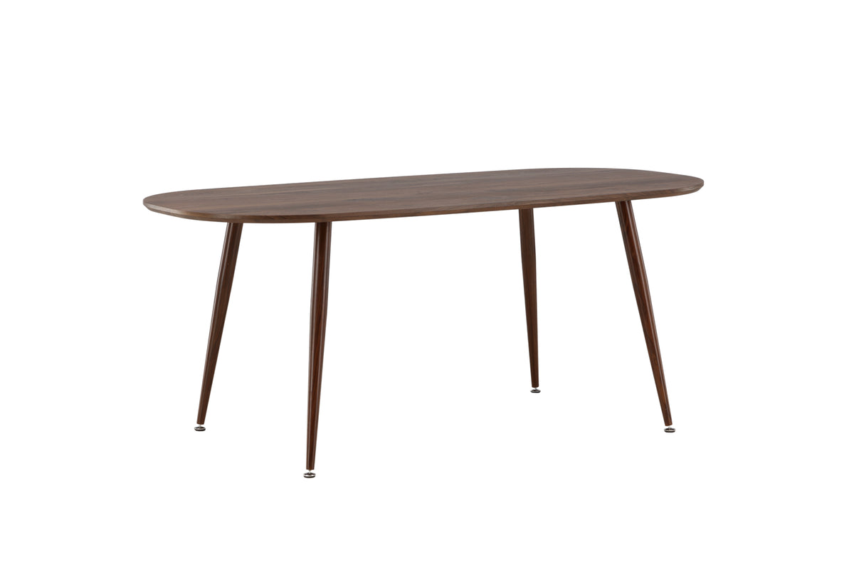 Venture Design Sanford Ovala Matbord 180 x 90 Mörkbrun