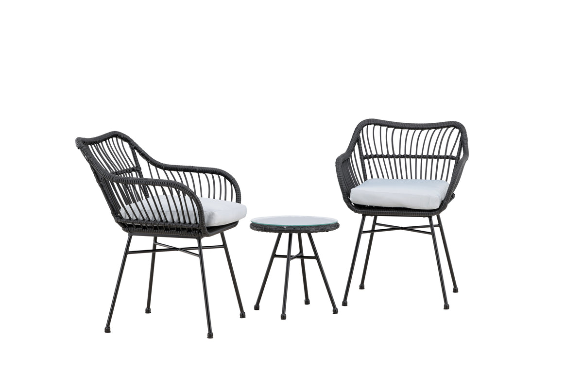 Venture Design Viga Lounge Set Svart