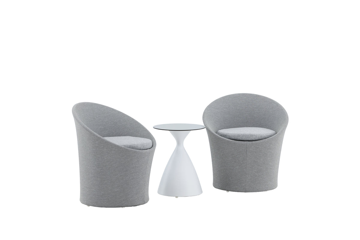 Venture Design Spoga Lounge Set Vit