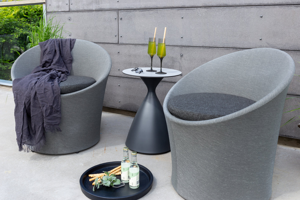 Venture Design Spoga Lounge Set Svart