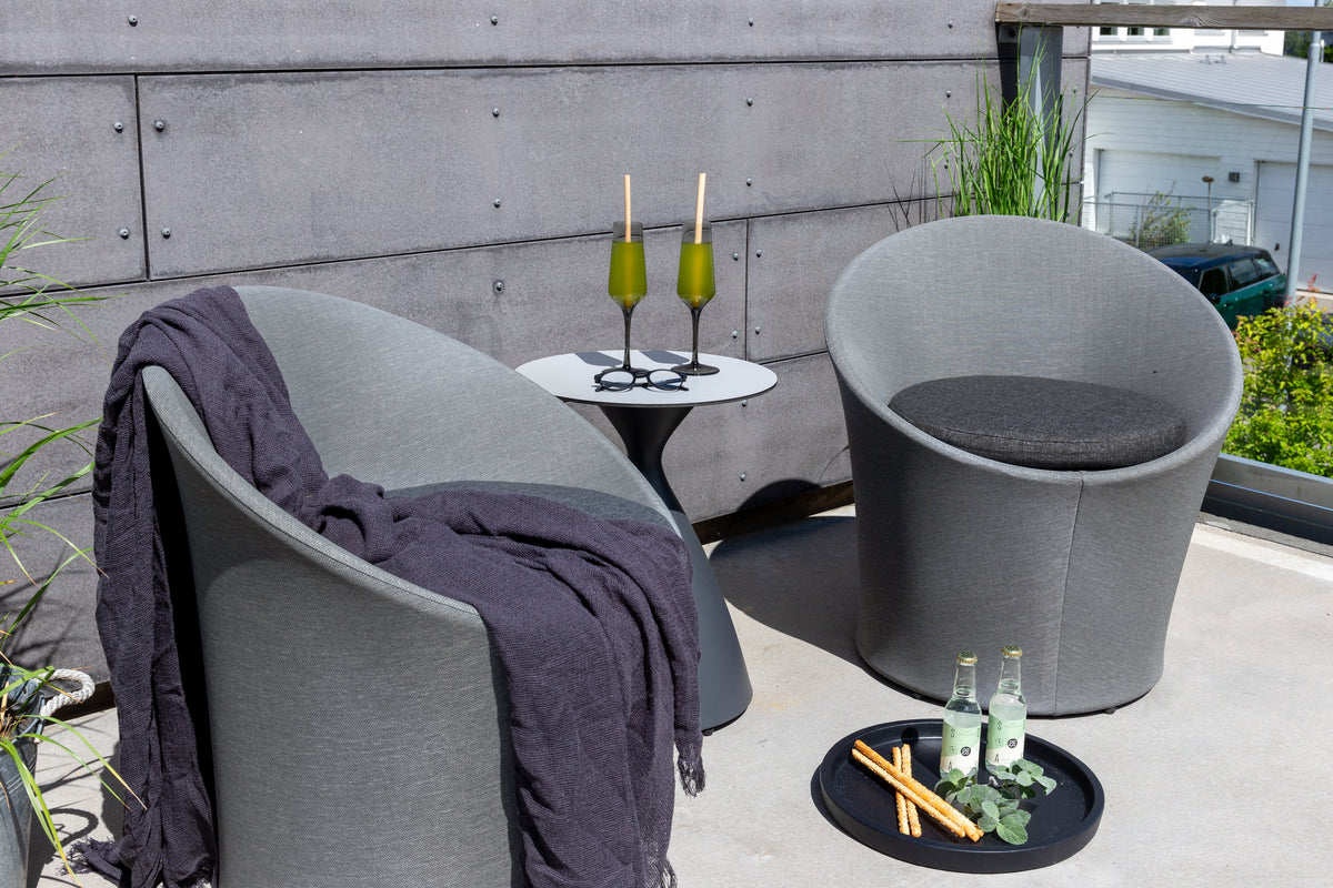 Venture Design Spoga Lounge Set Svart