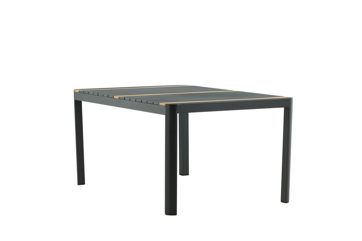 Venture Design Togo Rektangulära Matbord 200 x 100 Svart