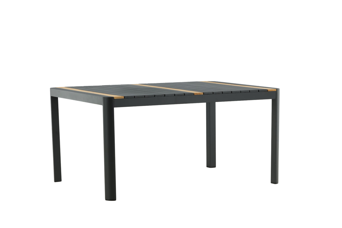 Venture Design Togo Rektangulära Matbord 200 x 100 Svart
