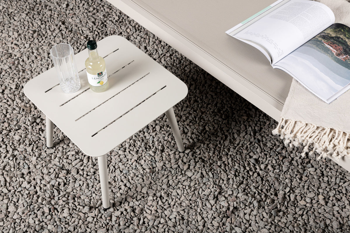 Venture Design Lina Sidobord 40 x 40 Beige