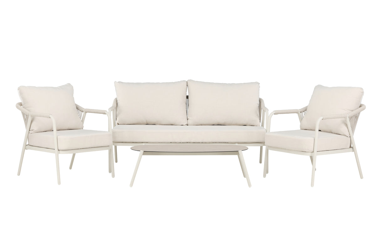 Venture Design Sicily Lounge Set Beige Beige
