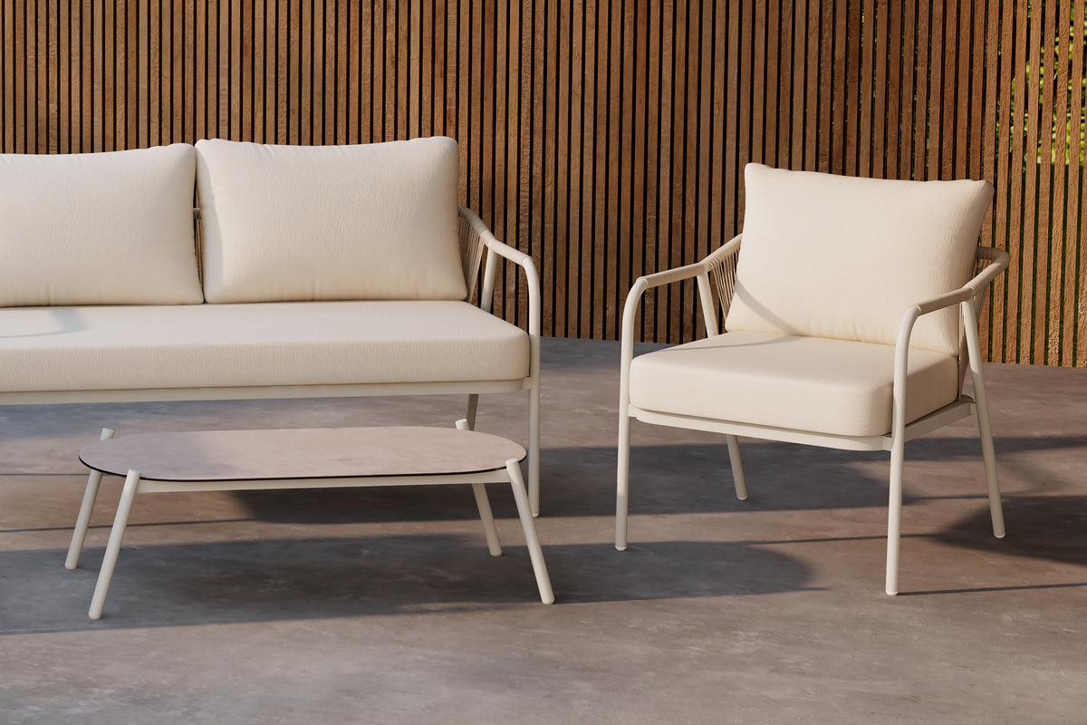 Venture Design Sicily Lounge Set Beige Beige