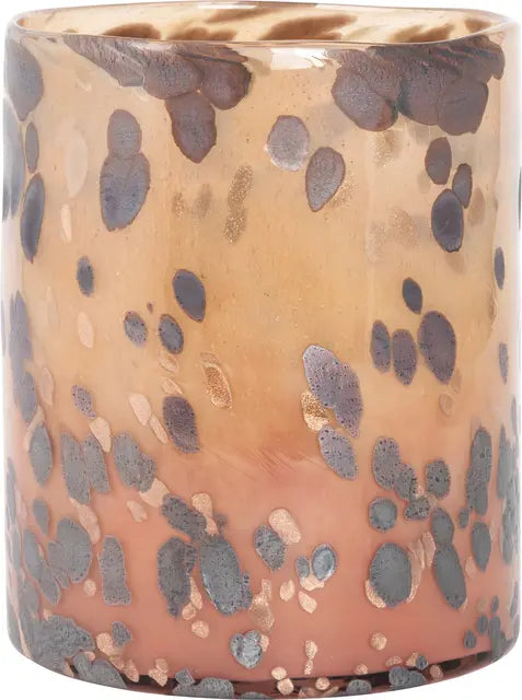 Norvigroup Lama vase leopard glass