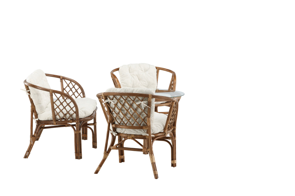Venture Design Wera Lounge Set Mörk valnöt Mörk valnöt