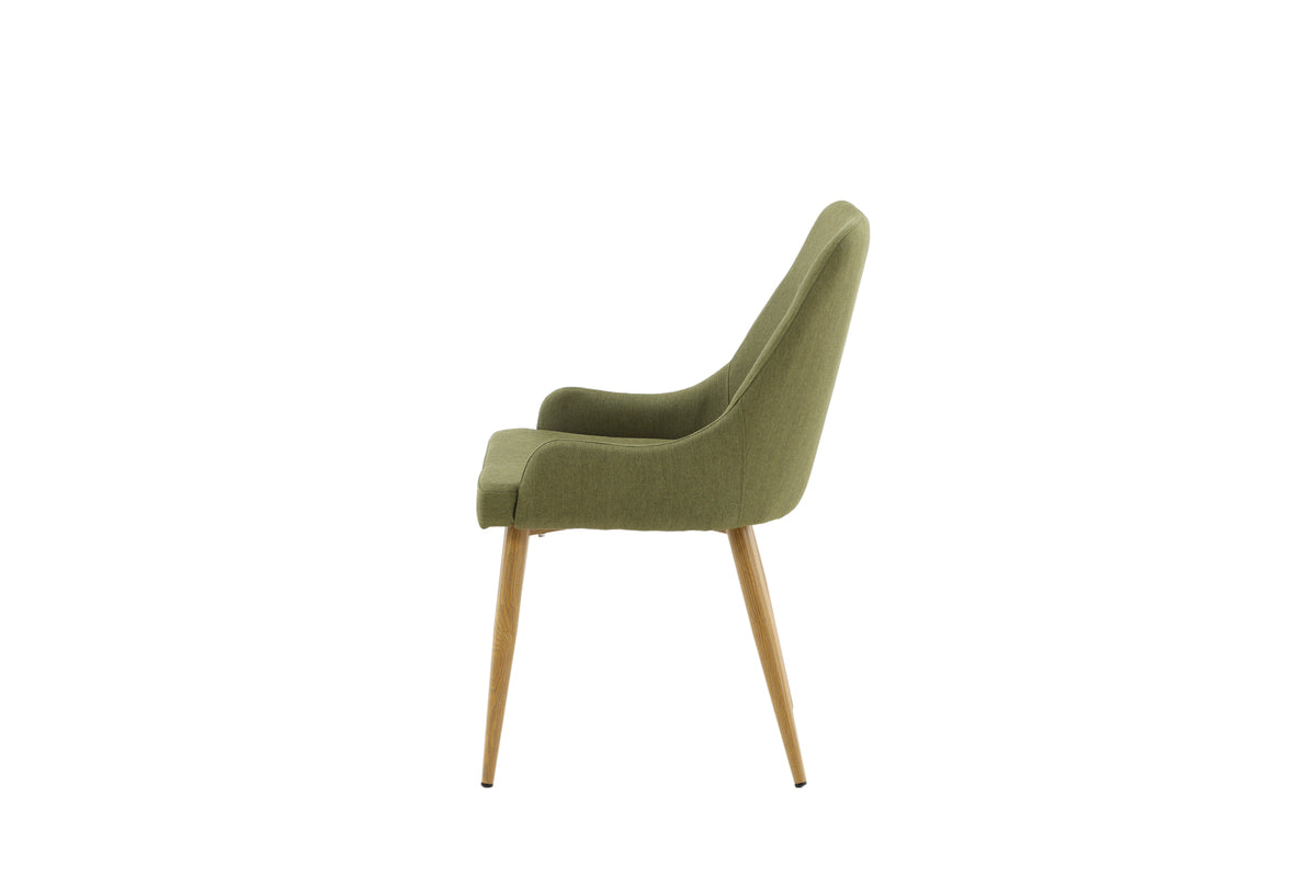 Venture Design Plaza Matstolar 2-pack Mossgrön