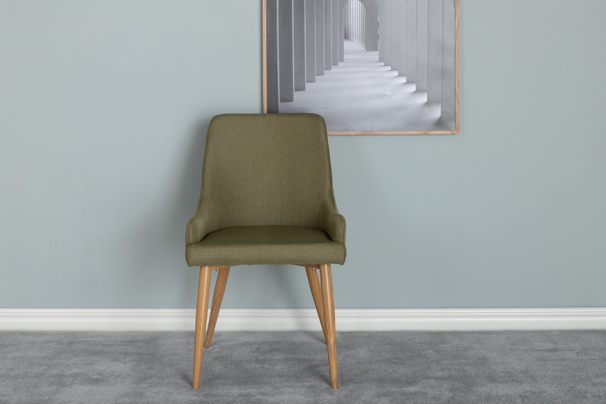 Venture Design Plaza Matstolar 2-pack Mossgrön
