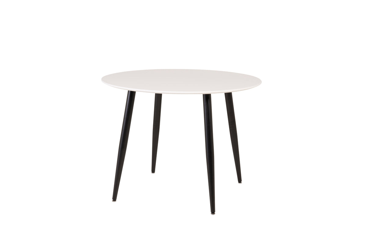 Venture Design Plaza Runda Matbord ⌀100 Vit