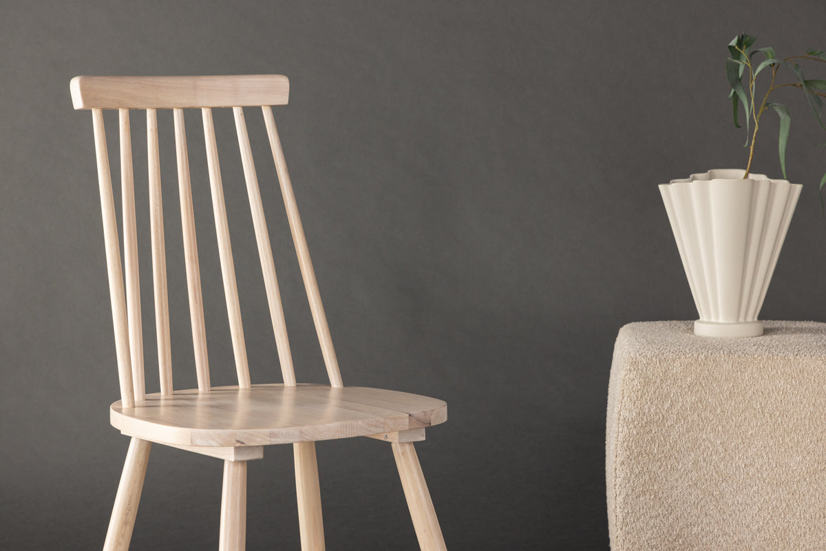 Venture Design Lönneberga Matstolar 2-pack Vitputsad