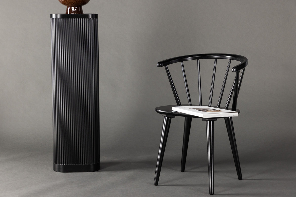 Venture Design Bobby Matstolar 2-pack Svart