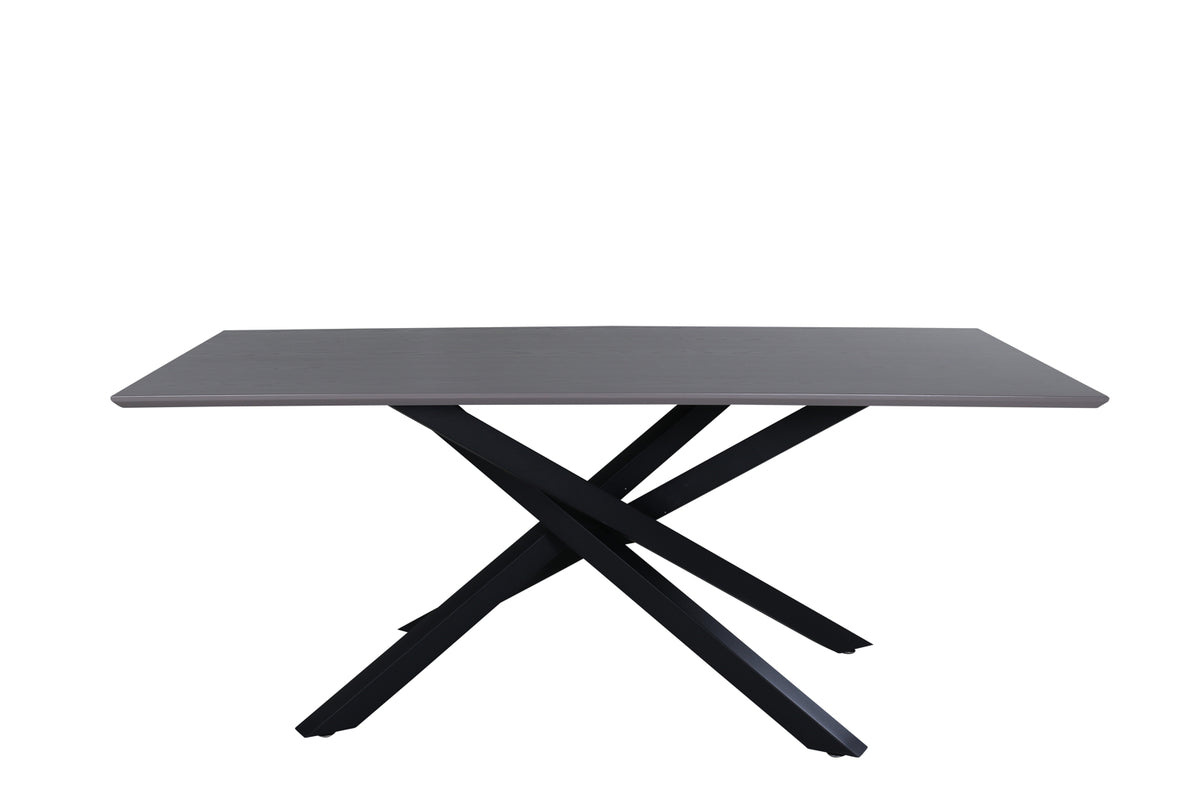 Venture Design Piazza Rektangulära Matbord 180 x 90 Svart