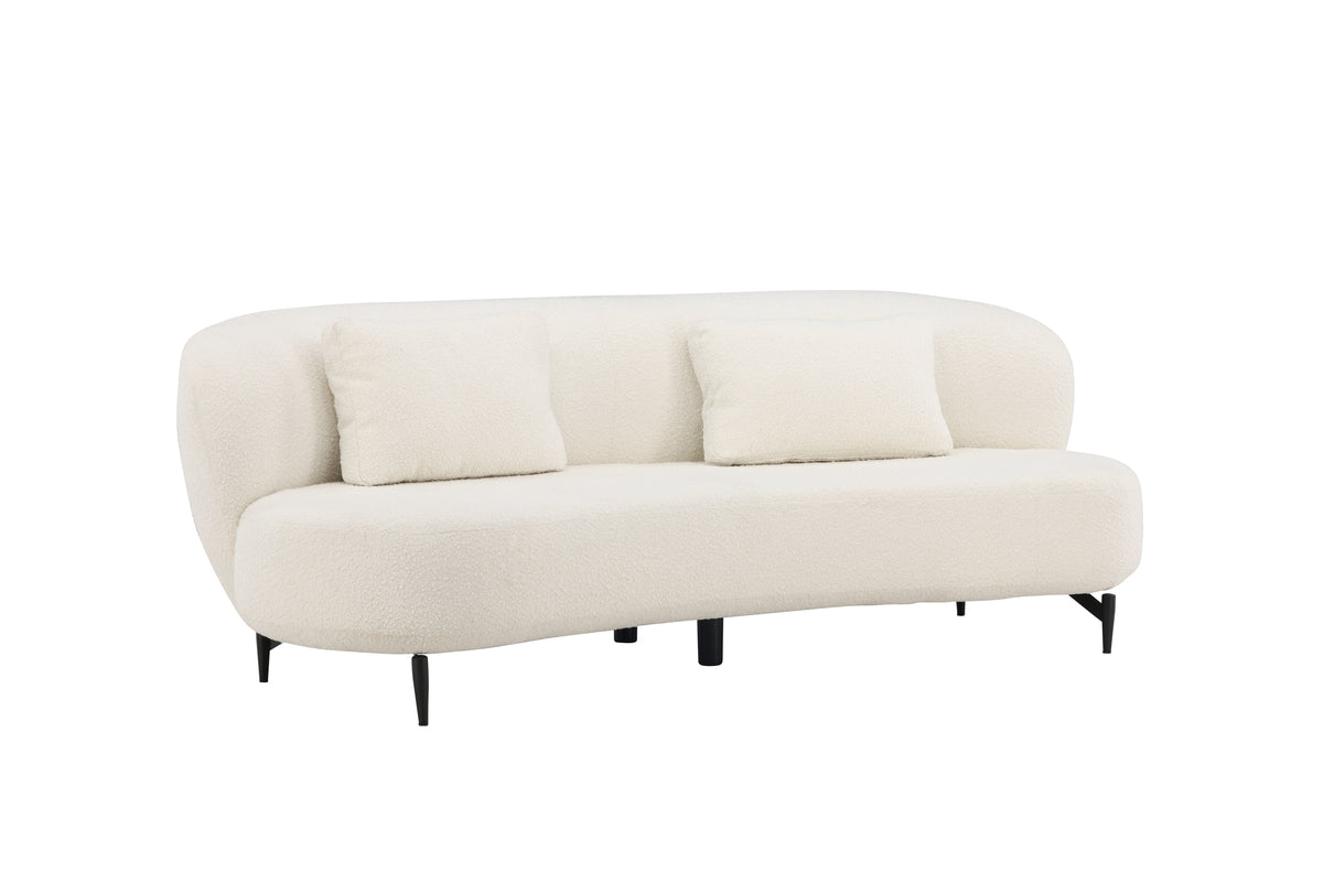 Venture Design Luna 3-sits soffor Vit