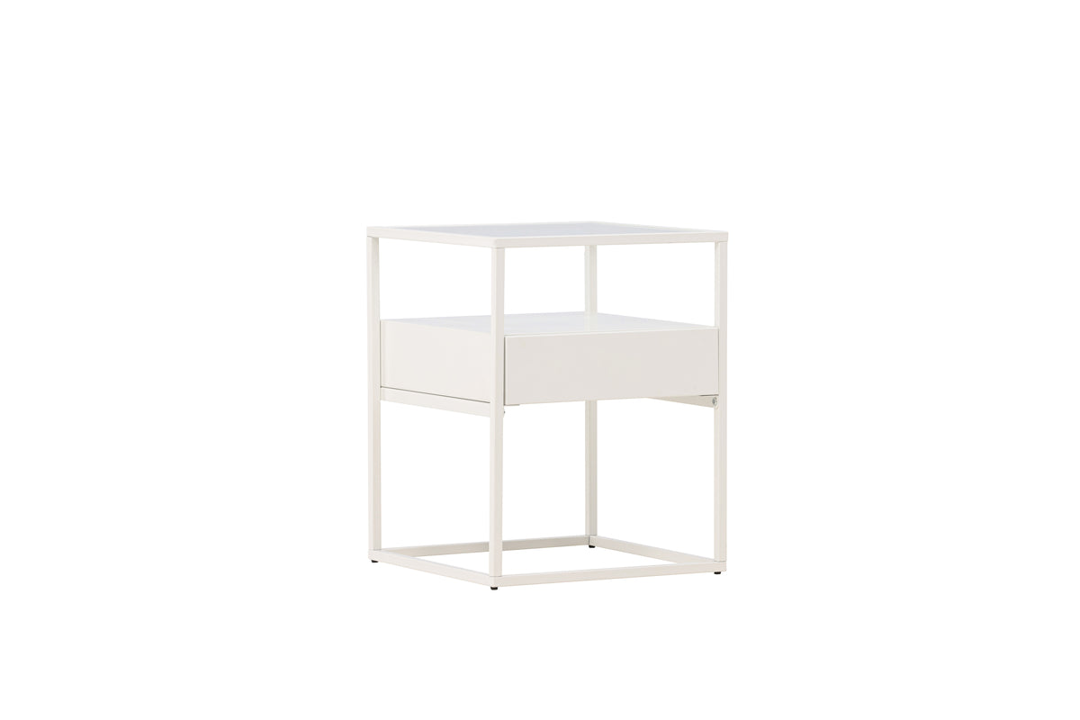 Venture Design Fortaleza Sidobord 40 x 40 Vit