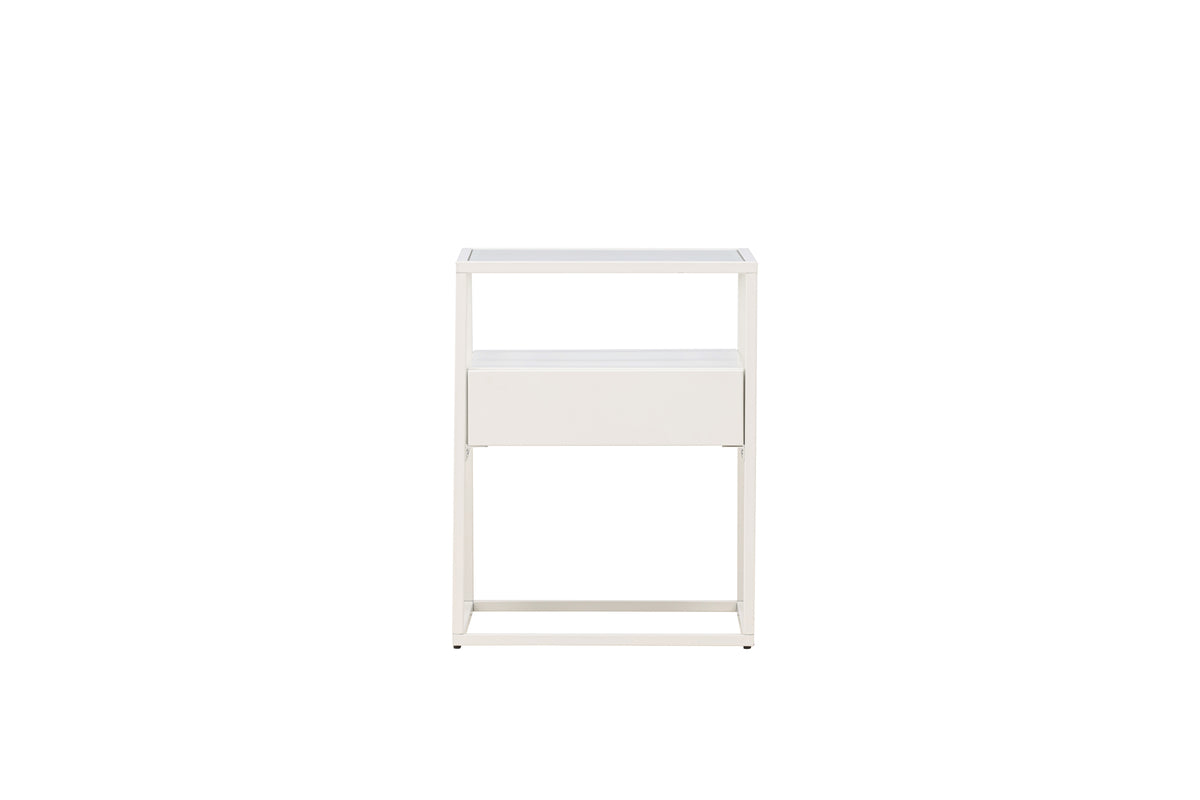 Venture Design Fortaleza Sidobord 40 x 40 Vit