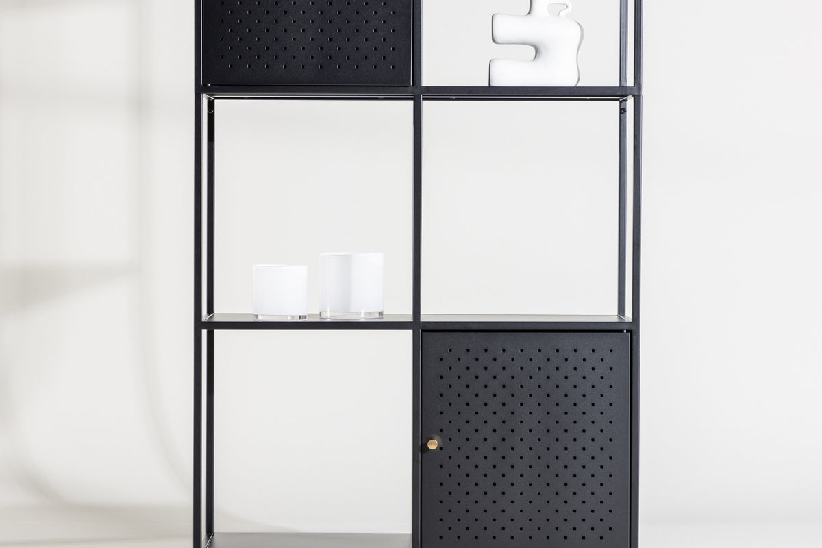 Venture Design Porto Seguro Hyllor 35 x 180 x 80 Svart