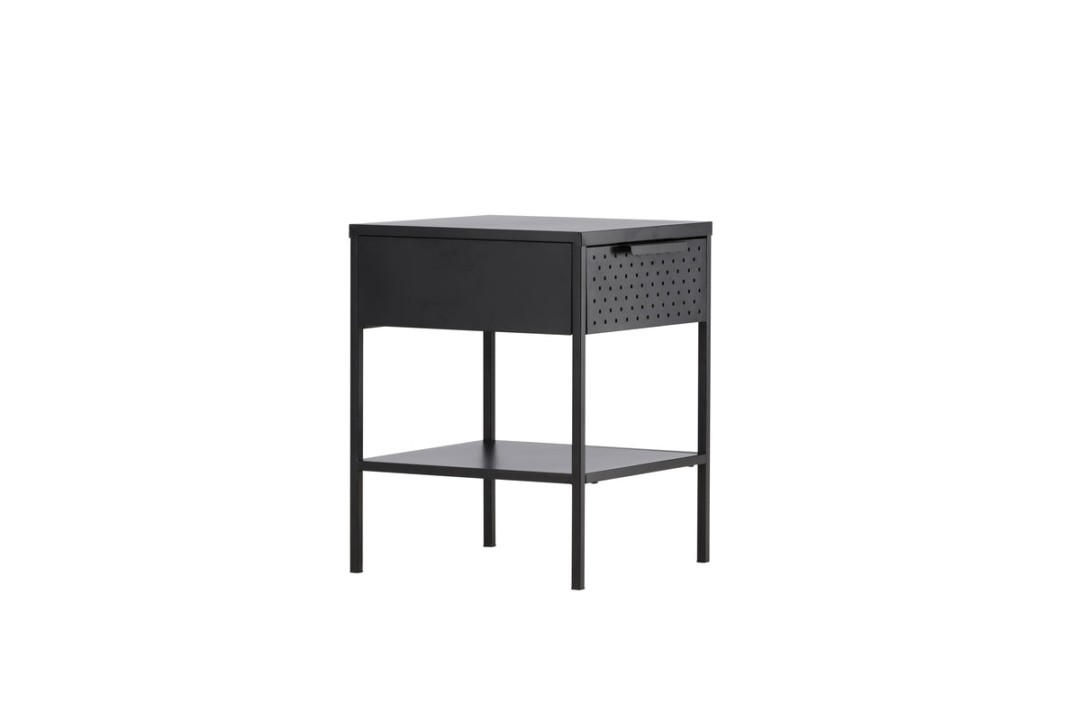 Venture Design Sacramento Sängbord 40 x 40 Svart