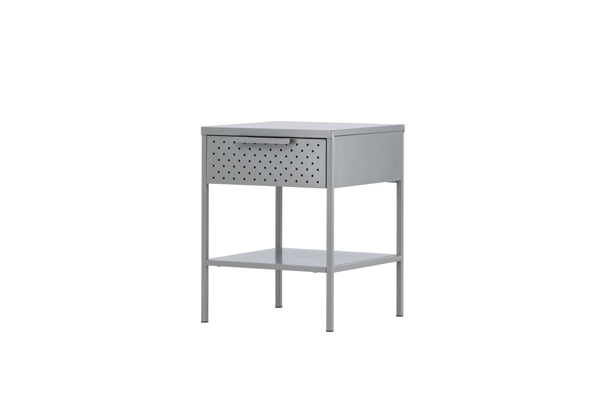 Venture Design Sacramento Sängbord 40 x 40 Ljusgrå