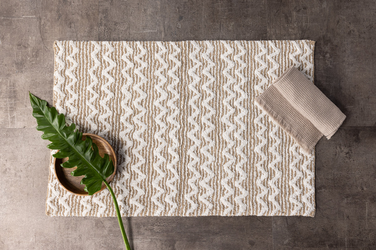 Venture Design Philippa Rektangulära Mattor 90 x 60 Sand