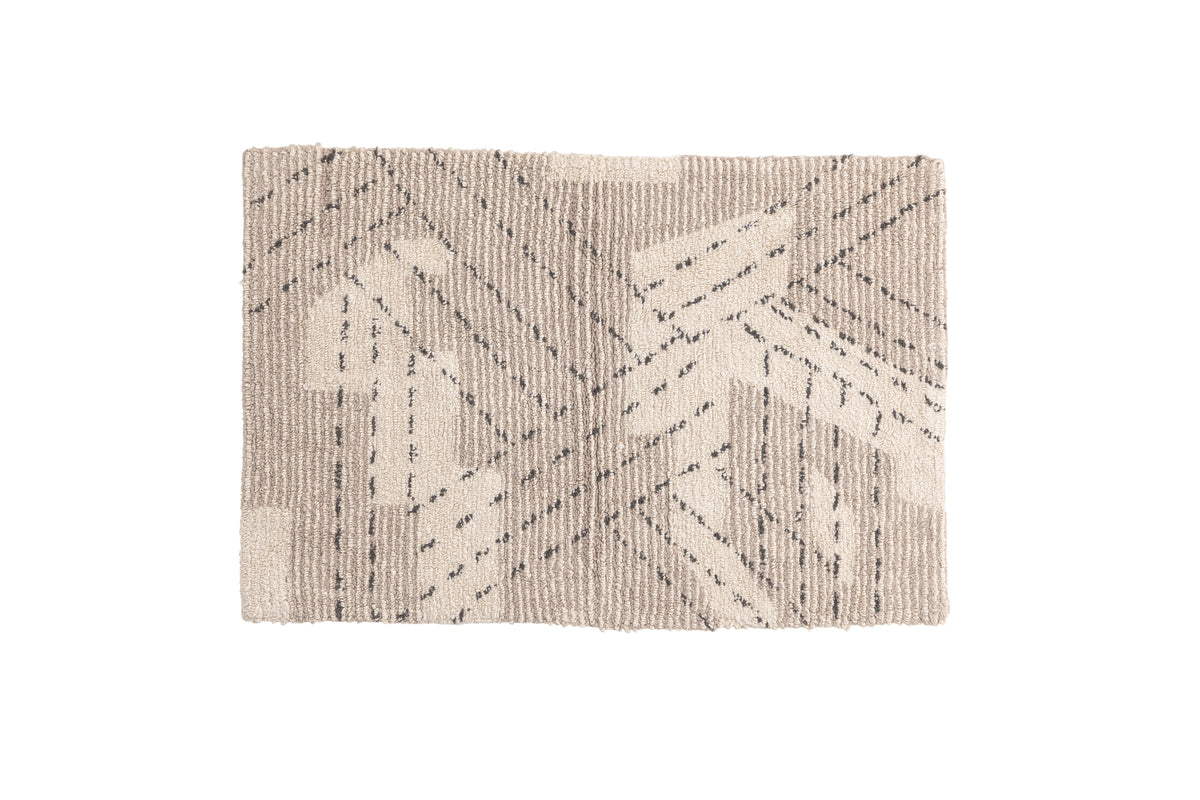 Venture Design Lorentz Rektangulära Mattor 90 x 60 Greige