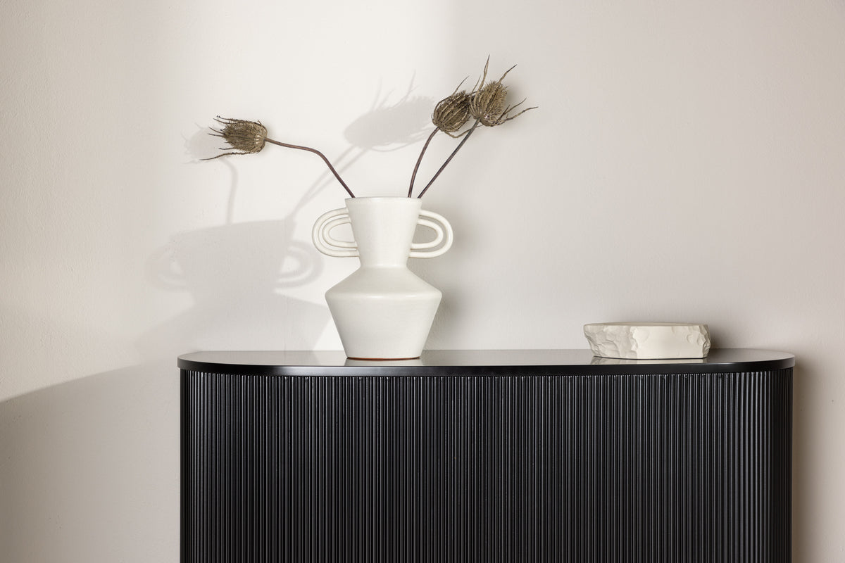 Venture Design Loca Sidobord 120 x 45 Svart