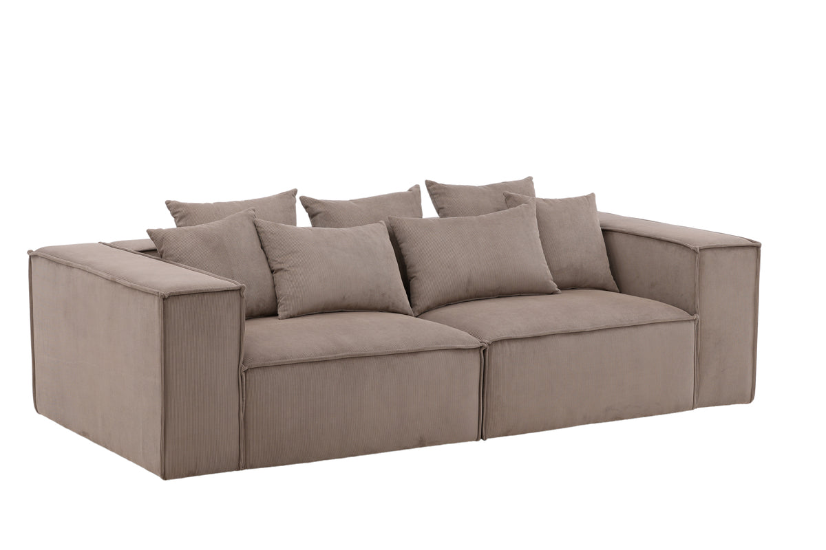 Venture Design Gillholmen 3-sits soffor Brun