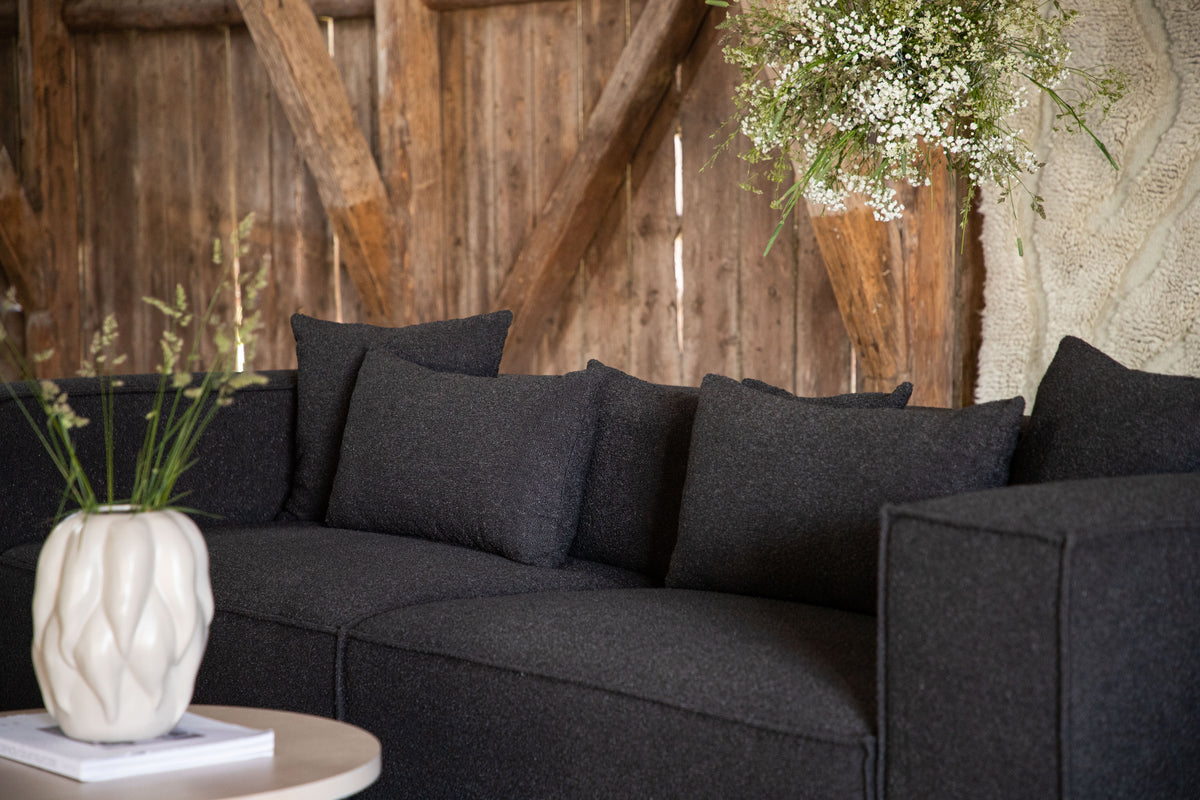 Venture Design Gillholmen 3-sits soffor Svart