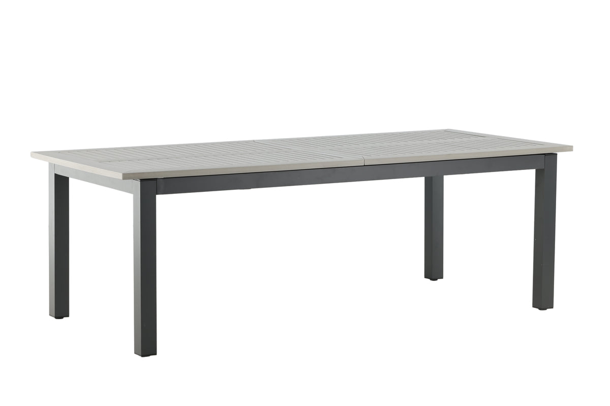 Venture Design Albany Rektangulära Matbord 224 x 90 Mörkgrå