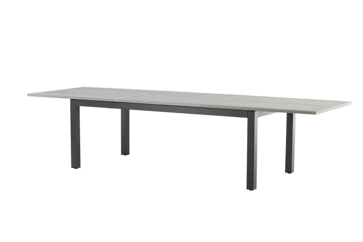Venture Design Albany Rektangulära Matbord 224 x 90 Mörkgrå