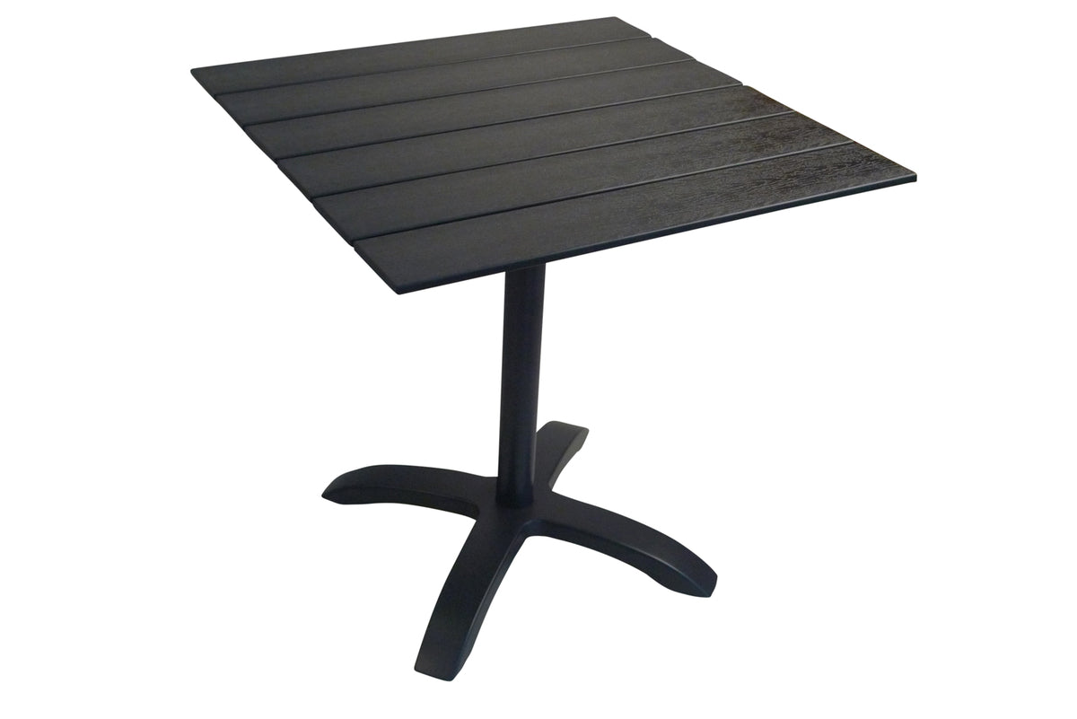 Venture Design Colorado Cafebord 70 x 70 Svart