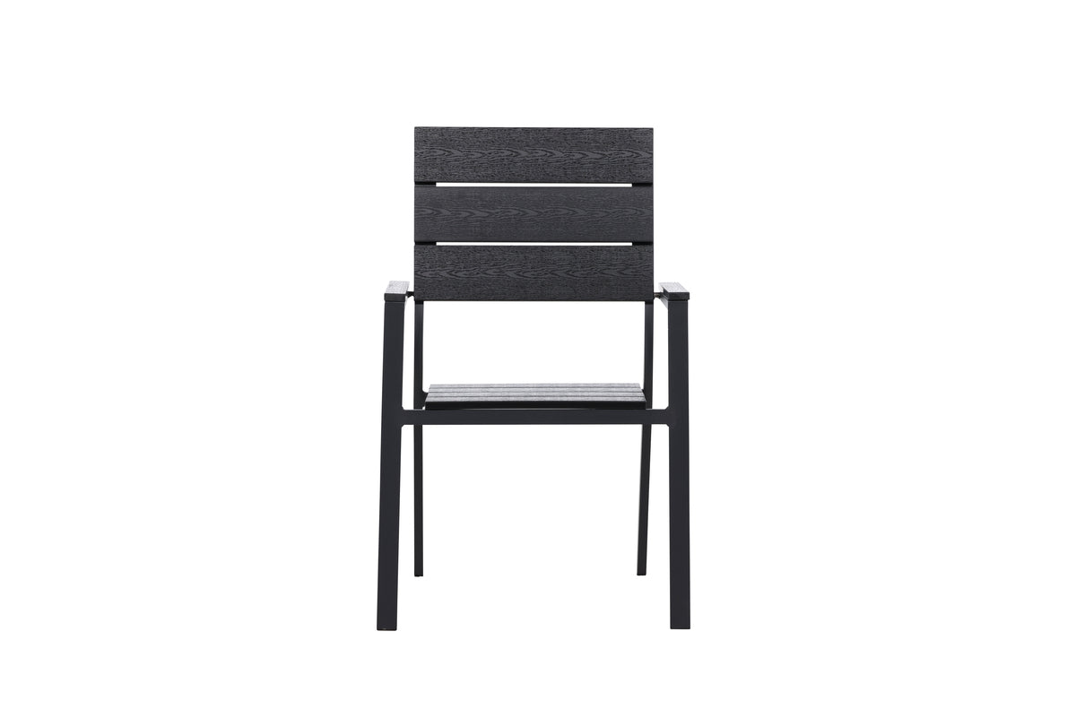 Venture Design Levels Matstolar 2-pack Svart