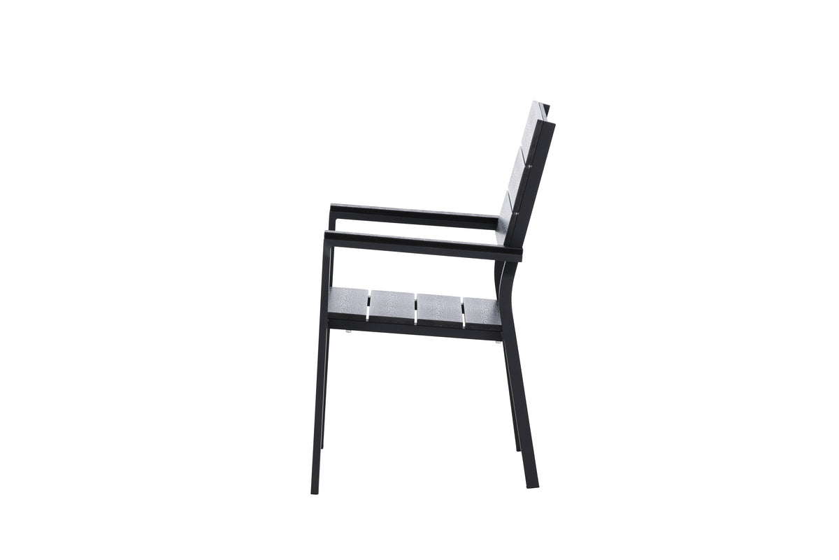 Venture Design Levels Matstolar 2-pack Svart