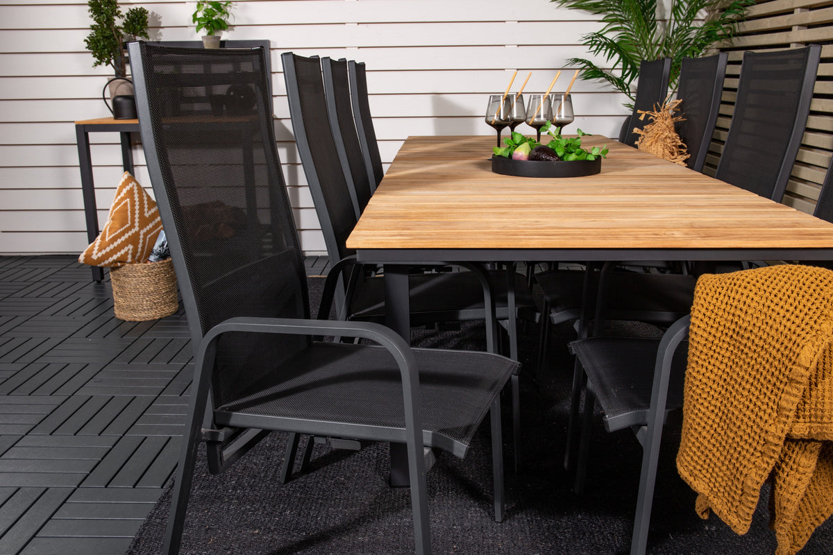 Venture Design Copacabana Reclinerstolar 2-pack Svart